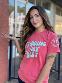 Thumbnail for ASK - Doing My Best All Smiles T-Shirt - 1 COLOR -