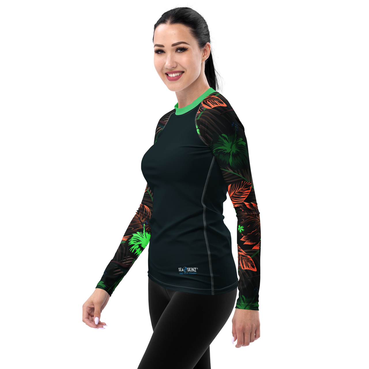 FYC - Find Your Coast® Veronica Sleeve Sea Skinz Rash Guard UPF 50+ - 1 COLOR -