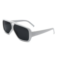 Thumbnail for Cramilo - Skyhaven - Retro Oversized Square Double Bridge Fashion Sunglasses - 6 COLORS -