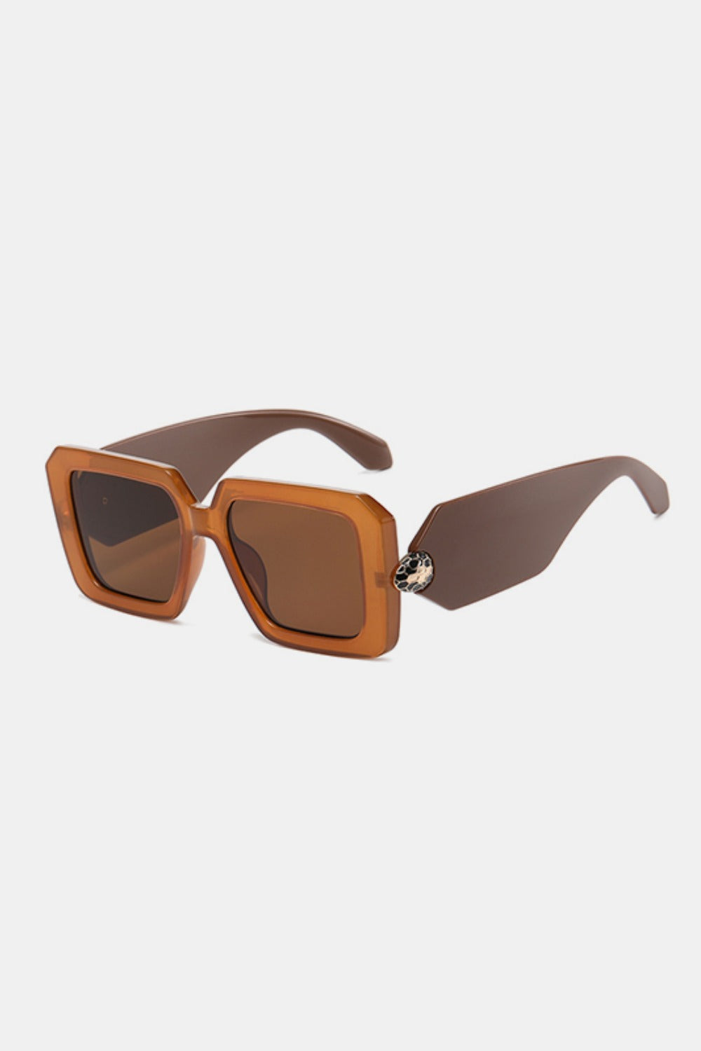 Polycarbonate Frame Square Sunglasses - T - 7 COLORS -