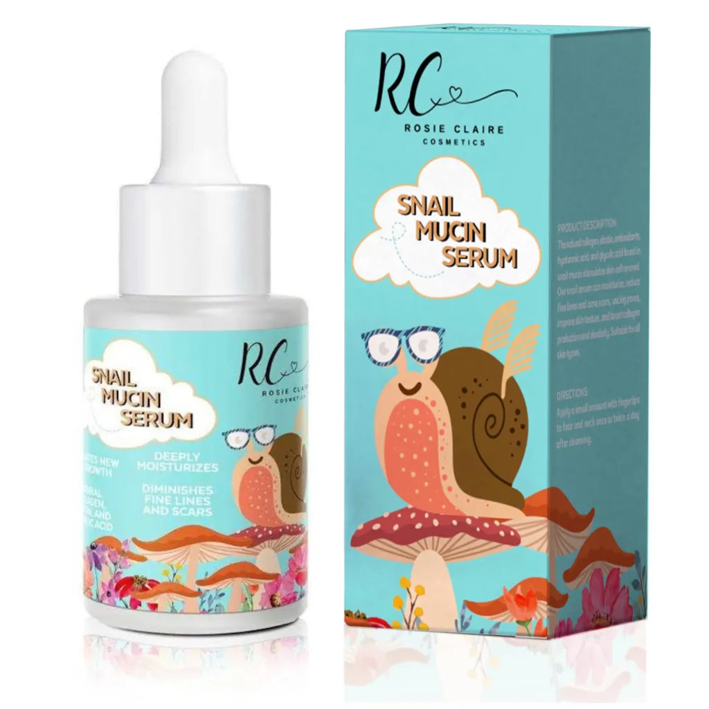 Rosie Claire - Snail Mucin Serum With Vitamin C & E -