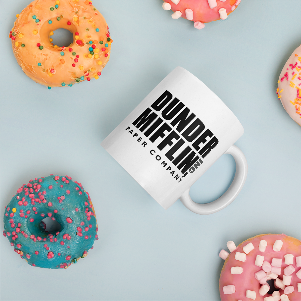 Dunder Mifflin Paper Company, Inc From the Office Mug - 2 SIZES - 1 COLOR -