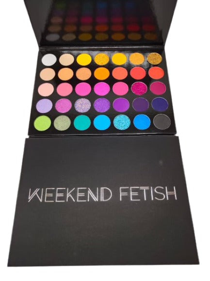 Weekend Fetish - 35 Palette Eyeshadow - 2 COLOR STRUCTURES -