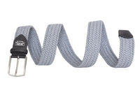 Thumbnail for Jkel - Liffey Grey Plaited Men Stretch Belt -