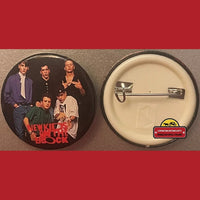 Thumbnail for Vintage 1980s New Kids on the Block Band Picture Pin, Boston, MA NKOTB, Pose