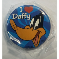 Thumbnail for Vintage 1995 Looney Tunes Pin, I Love Daffy Duck, Unopened in Package!