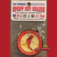 Thumbnail for Vintage MLB St. Louis Cardinals Keychain 1997, Last Year of This Logo!