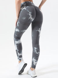 Thumbnail for Tie-Dye High Waist Active Leggings - T - 12 COLORS -