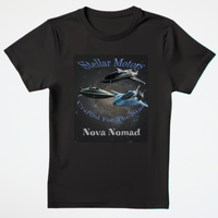 Thumbnail for Nova Nomad, Alien T-Shirt, Daily Spaceship - 1 COLOR -