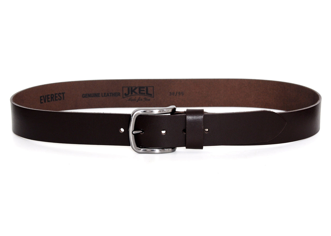 Jkel - Everest Brown Leather Veg Tanned Men Belt -