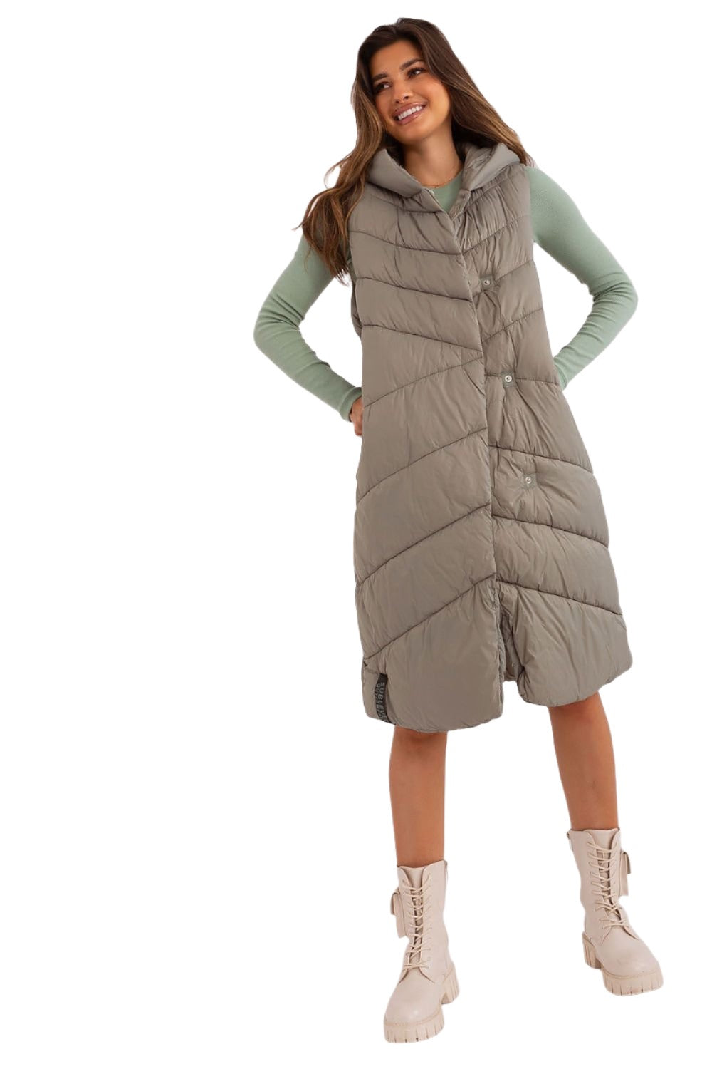 Sublevel - Hooded Gilet vest - 1 COLOR -