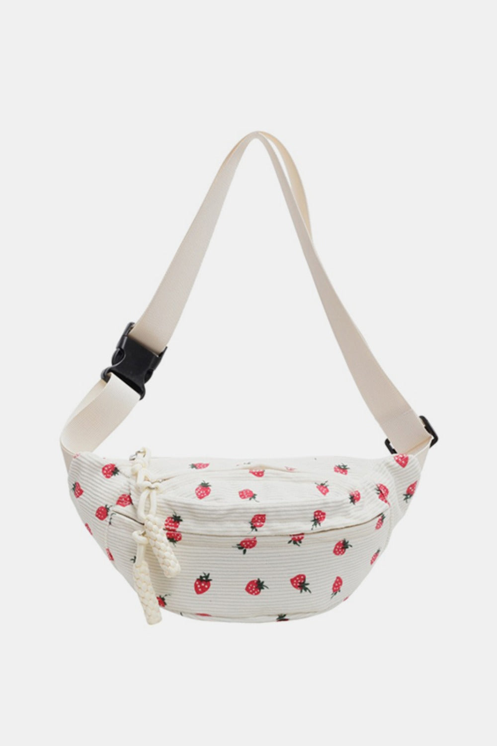 Printed Adjustable Strap Sling Bag - T - 3 COLORS/DESIGNS -