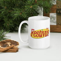 Thumbnail for Happy Festivus for the Rest of Us, Seinfeld Mug - 2 SIZES - 1 COLOR -