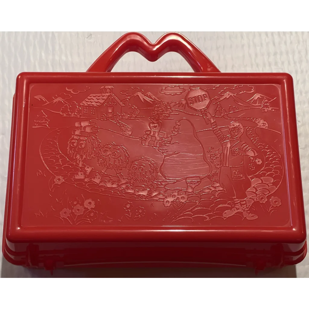 Vintage 1980s McDonald's Lunch, Crafts, Storage, Box With Original Stickers