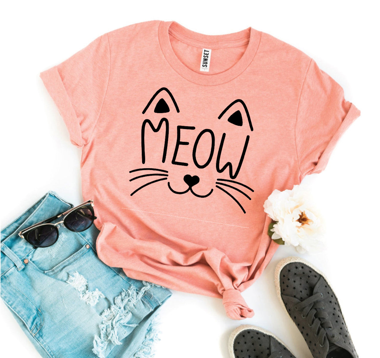 Meow T-Shirt - 11 COLORS -