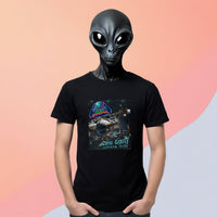 Thumbnail for Fun Spheres T-Shirt, Daily Spaceship Tee, Alien T-Shirt - 2 COLORS -