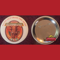 Thumbnail for 🐘 Vintage 1990s Elephant Red Beer Pin 