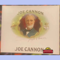 Thumbnail for 1900s - 1920s Antique Joe Cannon Embossed Cigar Label, Most Dominant Republican