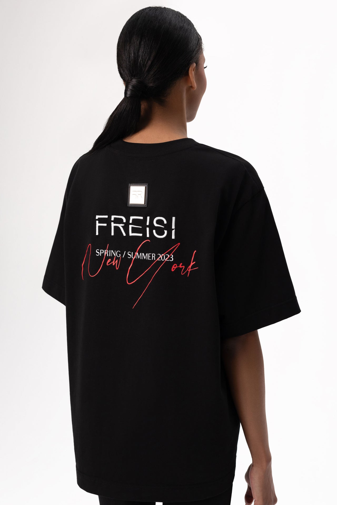 Freisi - Oversized Cotton T-Shirt - 1 COLOR -