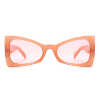 Thumbnail for Cramilo - Bellavia - Triangle Retro Cat Eye High Pointed Tinted Fashion Sunglasses - 6 COLORS -