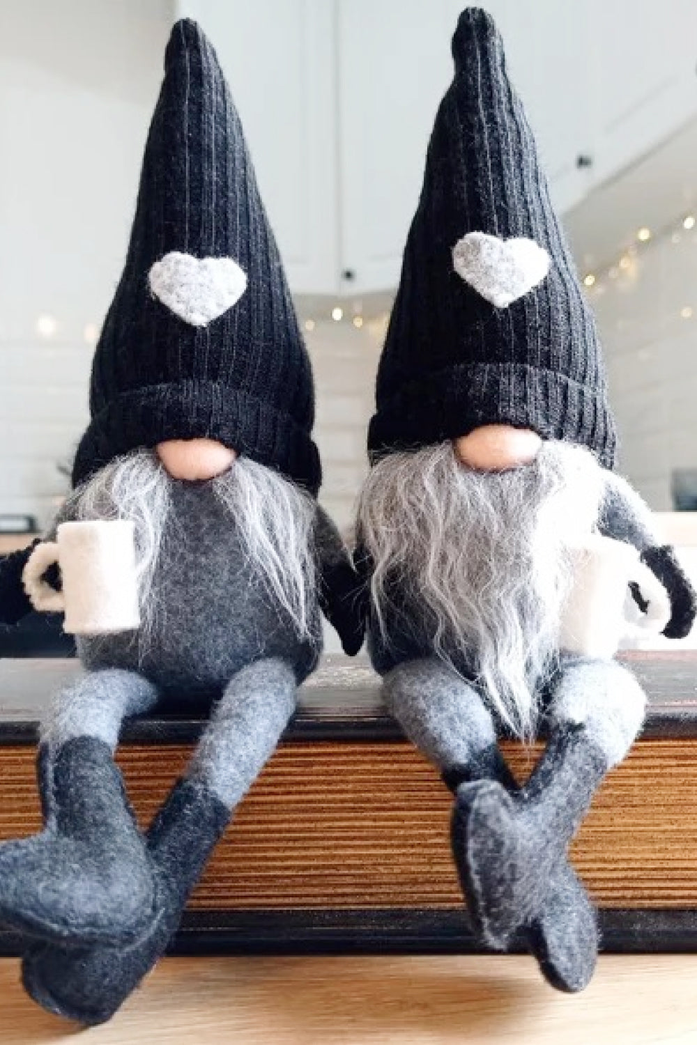 2-Pack Christmas / Year 'round Pointed Hat Gnomes - 18" - [5-10 DAY DELIVERY] - 2 PCS. - T - 2 COLORS -