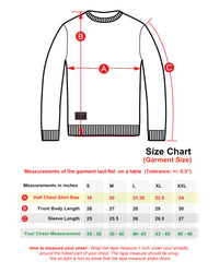 Thumbnail for Mens Long Sleeve Stone Washed Vintage Crewneck Pullover Sweater - 1 COLOR -