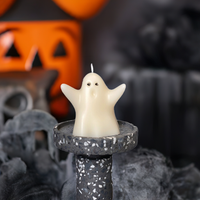 Thumbnail for Cute Ghost Handmade Soy Wax Candle - 3 COLORS - 3 FRAGRENCES -