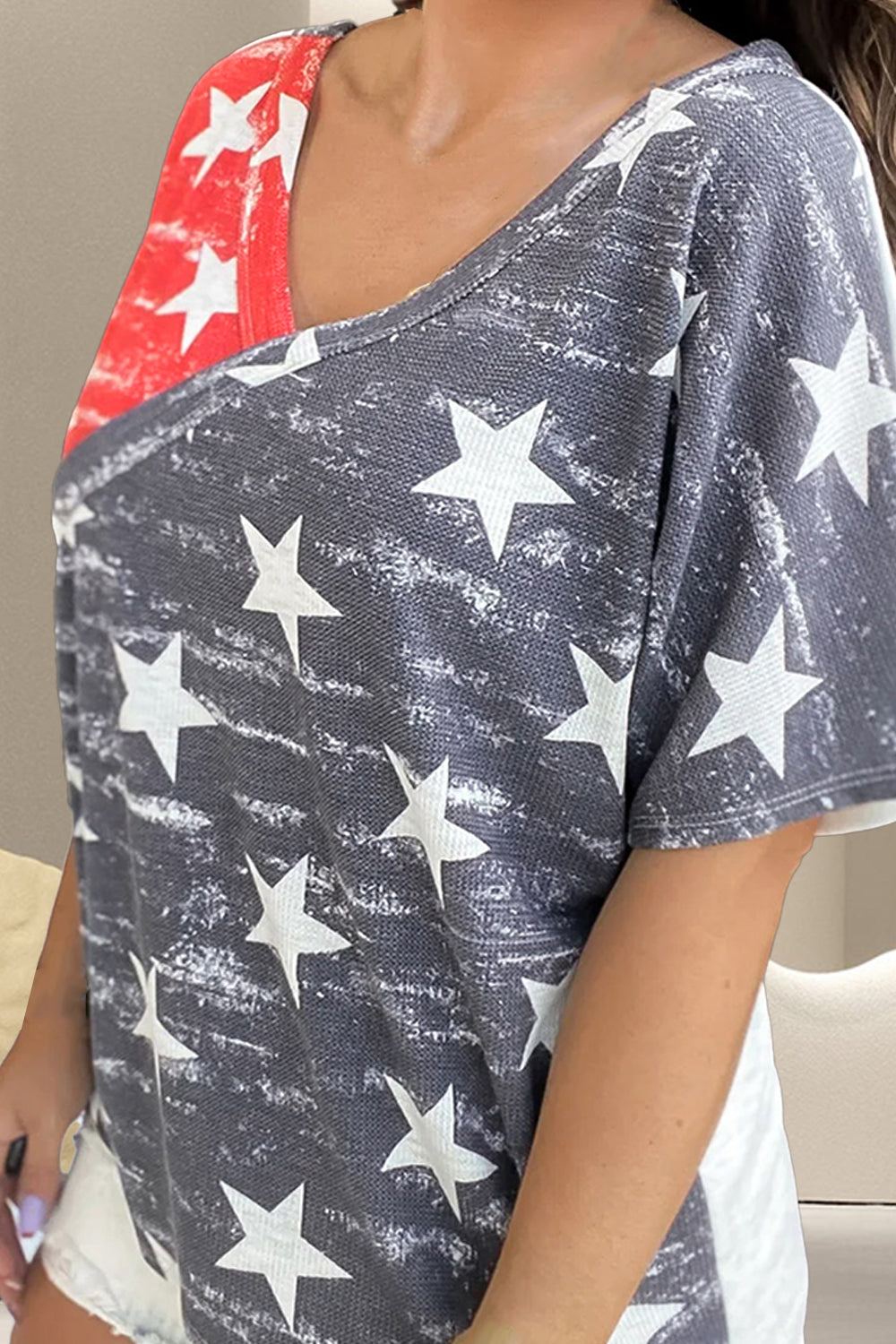 Star Surplice Short Sleeve T-Shirt - T - 1 COLOR -