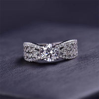 Thumbnail for 1 Carat Moissanite 925 Sterling Silver Ring