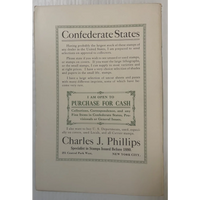 Thumbnail for First Edition Antique 1924 Southern Philatelist, Stamps of the Confederacy