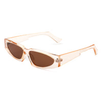 Thumbnail for Quetzalx - Retro Rectangular Narrow Vintage Slim Sunglasses - 6 COLORS -