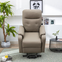 Thumbnail for Massage Recliner Chair Electric Power Lift Chairs With Side Pocket, Adjustable Massage and Heating Function for Adults A