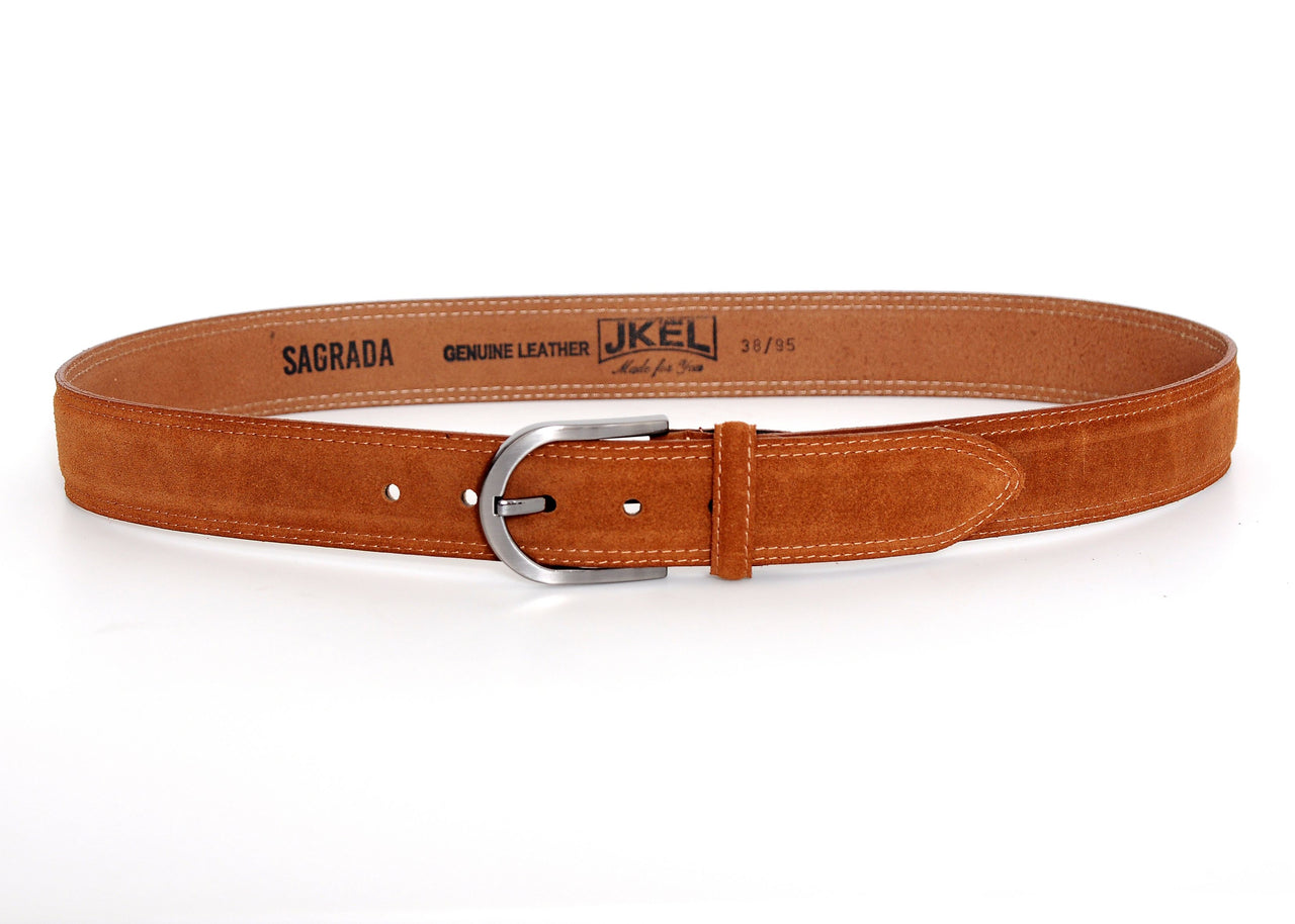 Jkel - Sagrada Tan Suede Belt -