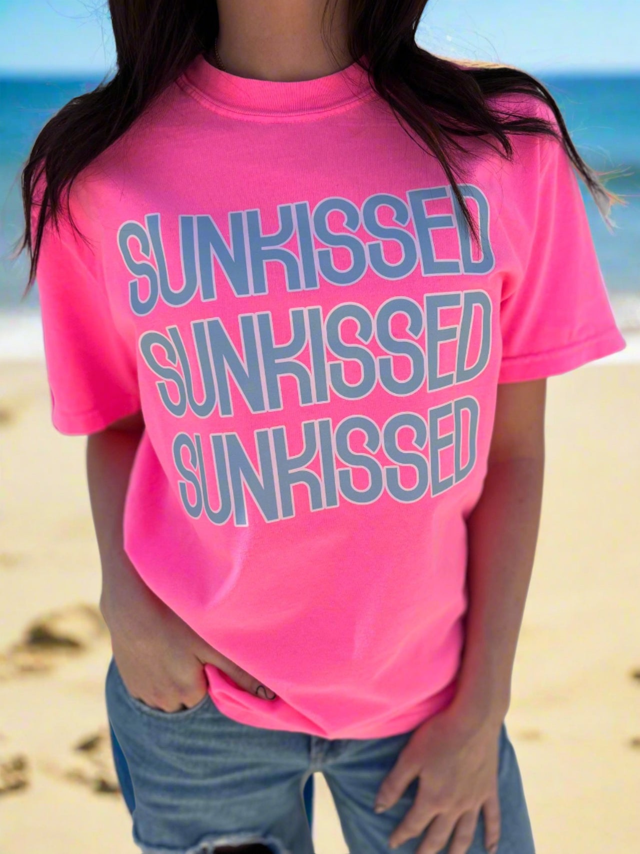 Sunkissed Repeating Tee - 1 COLOR -