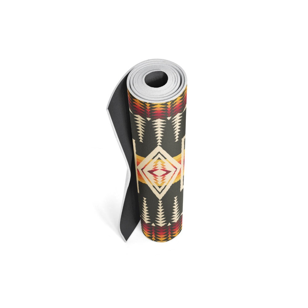 Pendleton X Yune Yoga Mat Harding Black 5mm -