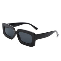 Thumbnail for Cramilo - Celestra - Rectangle Square Flat Lens Tinted Sunglasses - 6 COLORS -