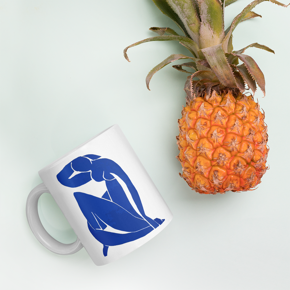 Henri Matisse Blue Nude 1952 Artwork Mug - 2 SIZES - 1 COLOR -