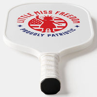 Thumbnail for Little Miss Freedom Proudly Patriotic Pickleball Paddle