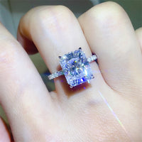 Thumbnail for 5 Carat Moissanite Zircon 925 Sterling Silver Ring