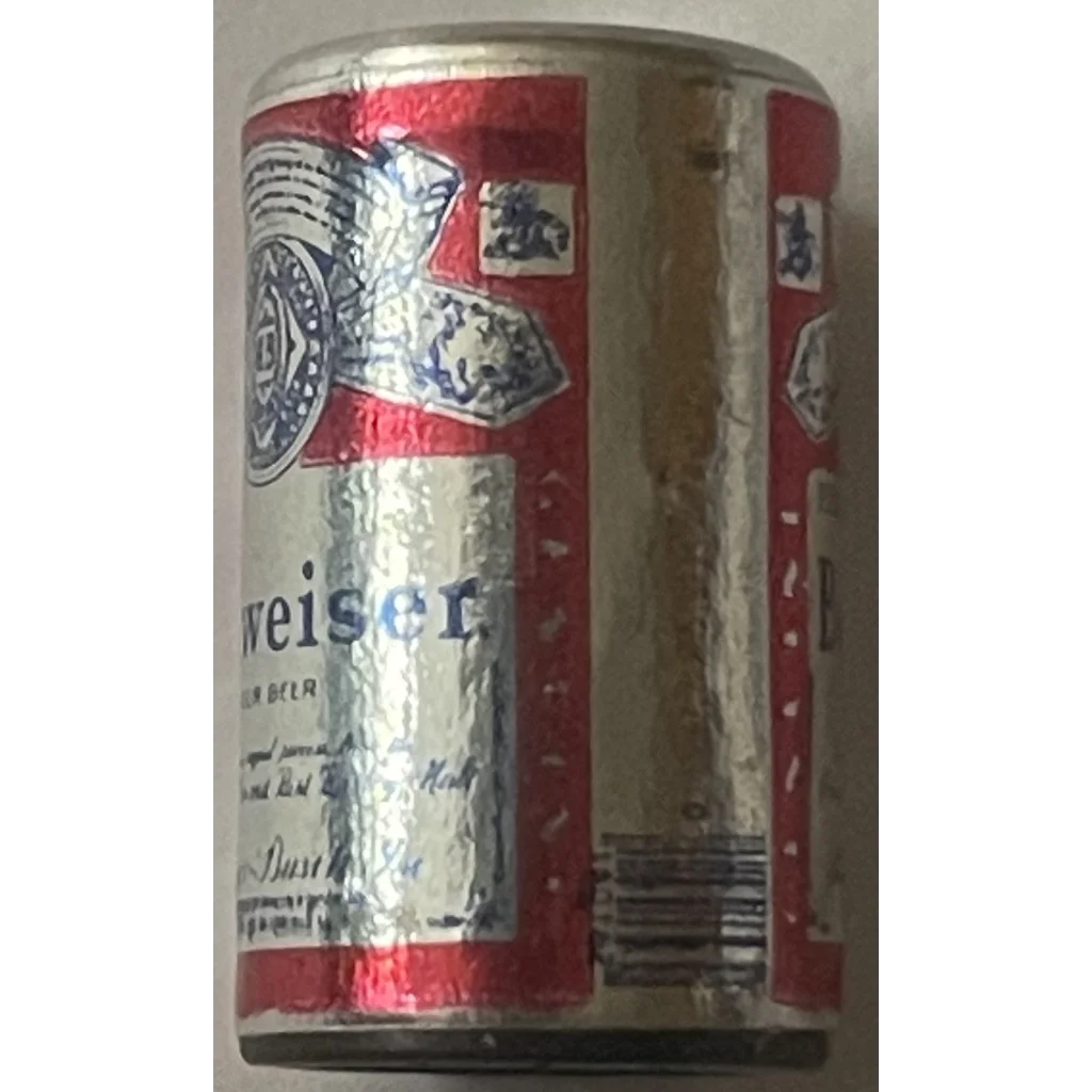 Vintage 1970s Mini Budweiser Beer Can Vending | Gumball, Never Opened!