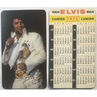 Thumbnail for Vintage 1975 Elvis Presley Card Calendar, RCA Records, Rock and Roll Memorabilia