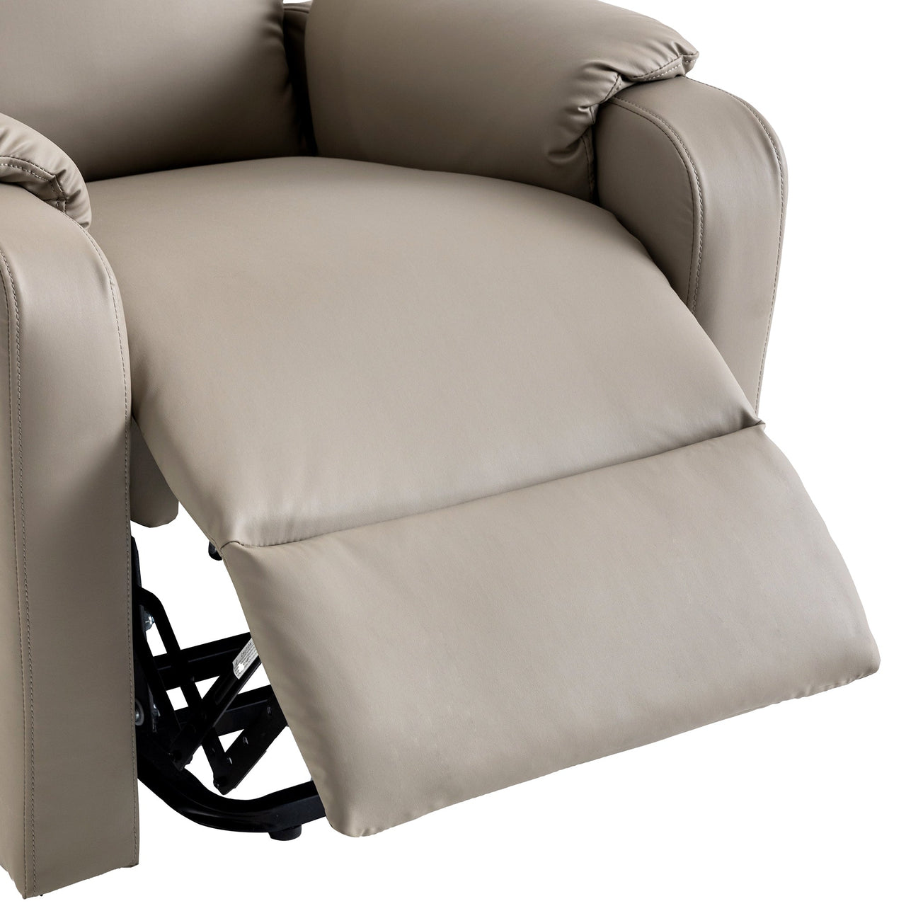 Massage Recliner Chair Electric Power Lift Chairs With Side Pocket, Adjustable Massage and Heating Function for Adults A