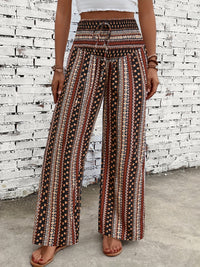 Thumbnail for Printed Wide Leg Pants - Beach or Everday - T - 5 COLORS -