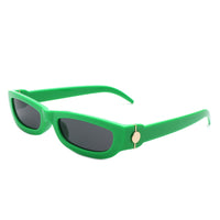 Thumbnail for Cramilo - Skybloom - Retro Rectangle Narrow Tinted Sunglasses - 7 COLORS -