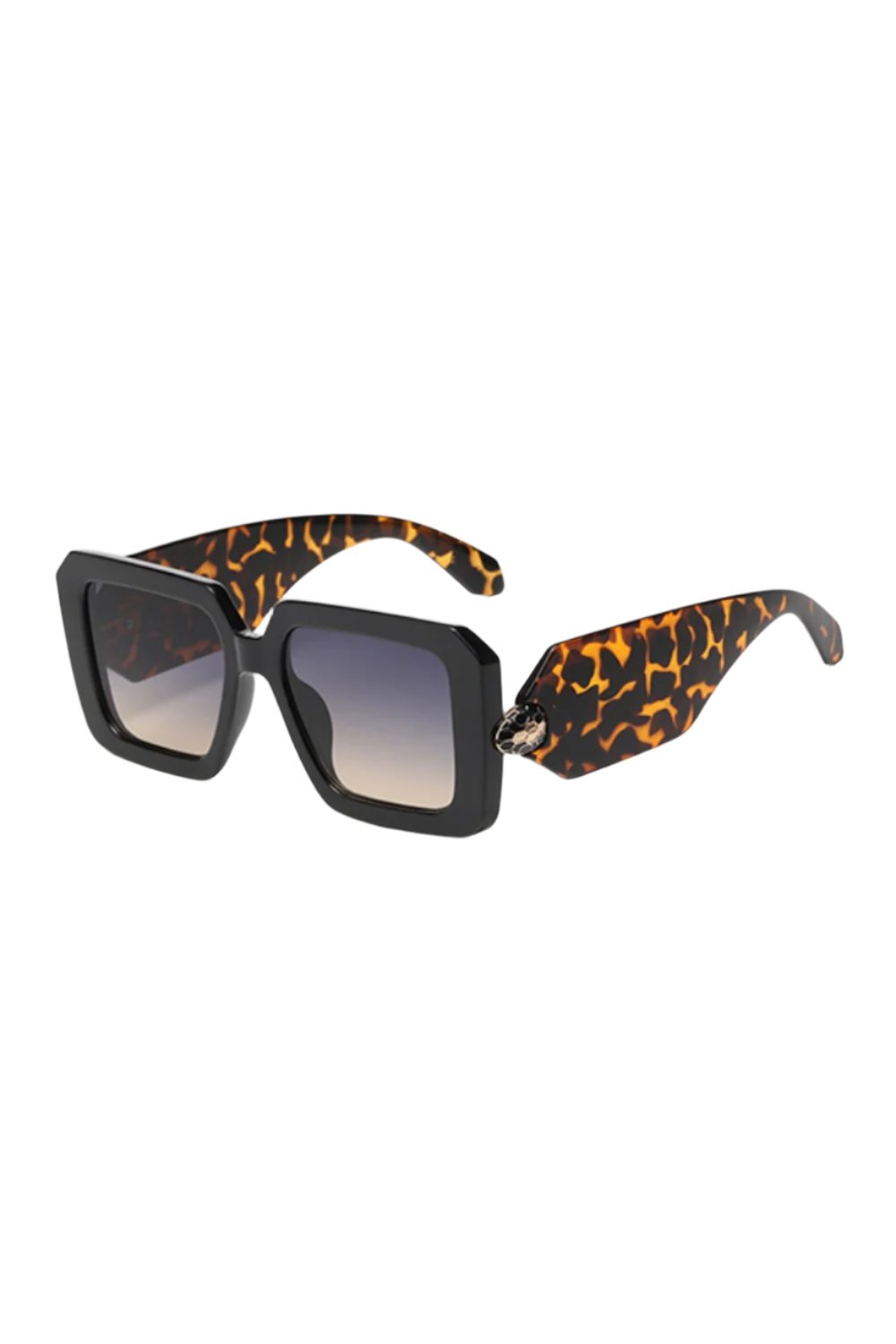 Polycarbonate Frame Square Sunglasses - T - 7 COLORS -