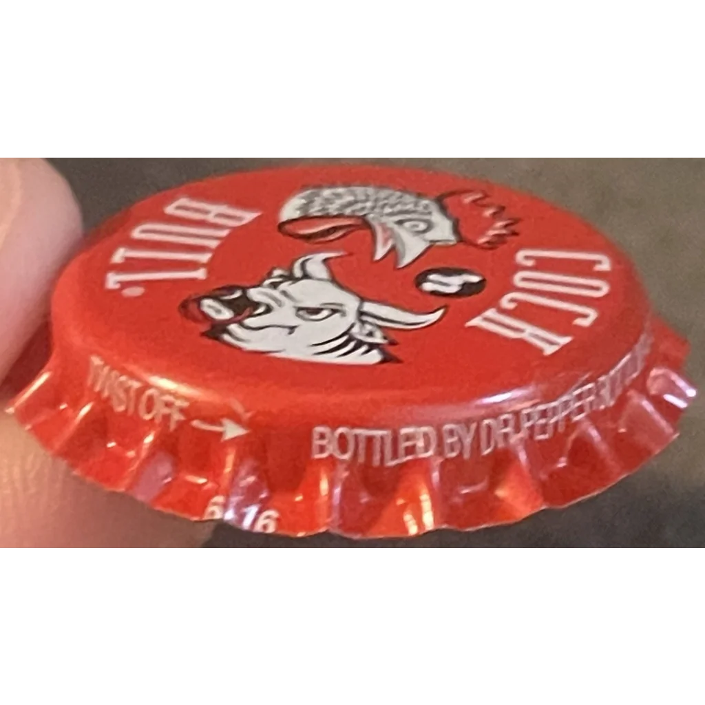 Vintage 1970s Cock N Bull Soda Bottle Cap, Incredible Collectible!