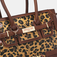 Thumbnail for Nicole Lee USA Leopard Large Tote Bag - T - 1 COLOR -