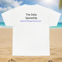 Thumbnail for Fun Spheres T-Shirt, Daily Spaceship Tee, Alien T-Shirt - 2 COLORS -