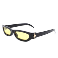 Thumbnail for Cramilo - Skybloom - Retro Rectangle Narrow Tinted Sunglasses - 7 COLORS -