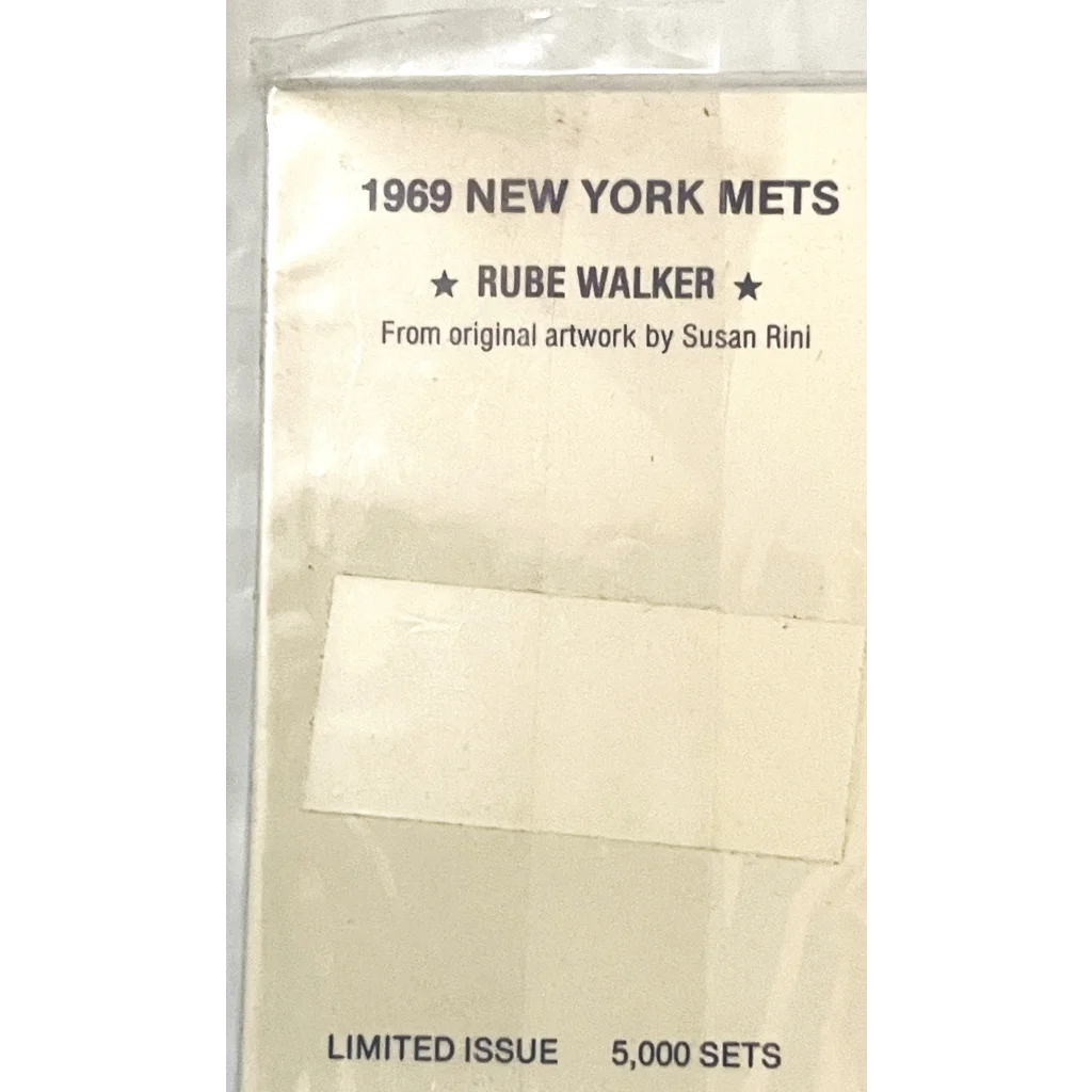 Vintage 1980s Limited Edition 1969 NY Mets Complete Postcard Set Only 5000 Ever!